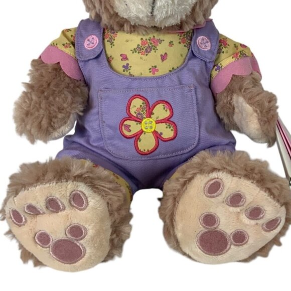 Disney Parks ShellieMay Bear Plush 2016 Epcot Flower & Garden Festival 15 inch - Picture 13 of 13